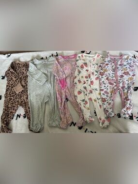 3-6m Sleep and Play Footies.